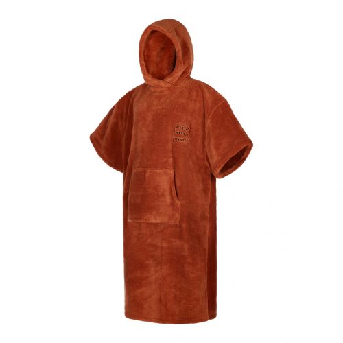 TEDDY RUSTY RED poncho