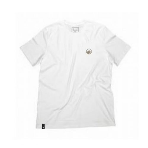 Hex tee white