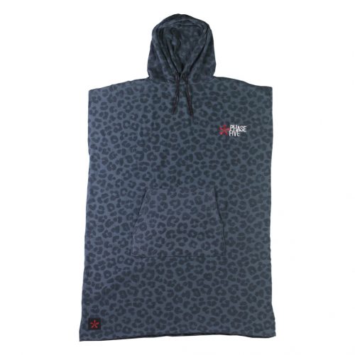 CHEETAH HOODED poncho